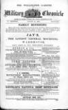 Wellington Gazette and Military Chronicle Monday 15 August 1870 Page 1