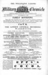 Wellington Gazette and Military Chronicle Tuesday 15 November 1870 Page 1