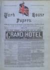 York House Papers Wednesday 02 June 1880 Page 1