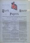 York House Papers Wednesday 11 August 1880 Page 1