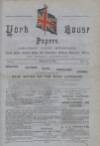 York House Papers Wednesday 19 January 1881 Page 1
