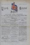 York House Papers Wednesday 23 February 1881 Page 1