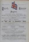 York House Papers Wednesday 09 March 1881 Page 1