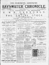 Bayswater Chronicle Saturday 24 September 1892 Page 1