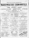 Bayswater Chronicle Saturday 06 January 1894 Page 1