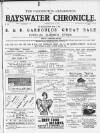 Bayswater Chronicle Saturday 30 June 1894 Page 1