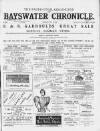 Bayswater Chronicle Saturday 21 July 1894 Page 1