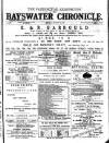 Bayswater Chronicle Saturday 15 February 1896 Page 1