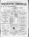 Bayswater Chronicle Saturday 09 January 1897 Page 1