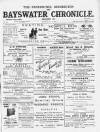 Bayswater Chronicle Saturday 18 May 1901 Page 1