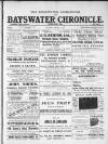 Bayswater Chronicle Saturday 05 January 1907 Page 1