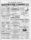 Bayswater Chronicle Saturday 05 September 1908 Page 1