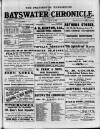 Bayswater Chronicle Saturday 12 March 1910 Page 1