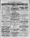 Bayswater Chronicle Saturday 14 January 1911 Page 1