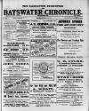 Bayswater Chronicle Saturday 25 March 1911 Page 1