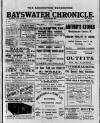 Bayswater Chronicle Saturday 31 August 1912 Page 1