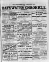 Bayswater Chronicle Saturday 19 April 1913 Page 1
