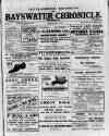 Bayswater Chronicle Saturday 19 July 1913 Page 1