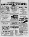 Bayswater Chronicle Saturday 08 November 1913 Page 1