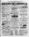 Bayswater Chronicle Saturday 27 June 1914 Page 1