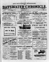 Bayswater Chronicle Saturday 21 August 1915 Page 1