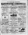 Bayswater Chronicle Saturday 25 March 1916 Page 1