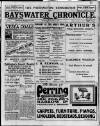 Bayswater Chronicle Saturday 10 November 1917 Page 1