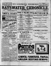 Bayswater Chronicle Saturday 26 January 1918 Page 1