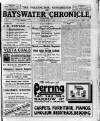 Bayswater Chronicle Saturday 04 January 1919 Page 1