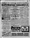 Bayswater Chronicle Saturday 01 February 1919 Page 1