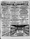 Bayswater Chronicle Saturday 02 August 1919 Page 1