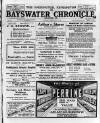 Bayswater Chronicle Saturday 13 September 1919 Page 1