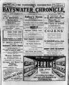 Bayswater Chronicle Saturday 15 November 1919 Page 1