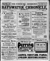 Bayswater Chronicle Saturday 10 December 1921 Page 1