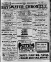 Bayswater Chronicle Saturday 14 January 1922 Page 1