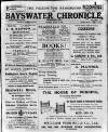 Bayswater Chronicle Saturday 24 March 1923 Page 1