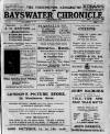 Bayswater Chronicle Saturday 15 December 1923 Page 1