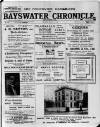 Bayswater Chronicle Saturday 27 March 1926 Page 1
