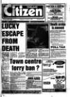 Fenland Citizen Wednesday 08 November 1989 Page 1