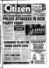 Fenland Citizen Wednesday 21 March 1990 Page 1