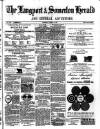 Langport & Somerton Herald Saturday 13 August 1887 Page 1