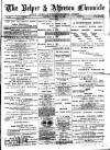 Belper & Alfreton Chronicle Saturday 28 January 1888 Page 1