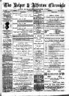 Belper & Alfreton Chronicle Saturday 31 March 1888 Page 1