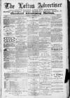 Loftus Advertiser Saturday 03 November 1888 Page 1