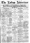 Loftus Advertiser Friday 12 November 1897 Page 1