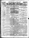 Nottingham and Midland Catholic News Saturday 22 March 1913 Page 1