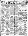 Nottingham and Midland Catholic News Saturday 25 June 1921 Page 1