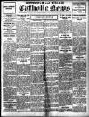 Nottingham and Midland Catholic News Saturday 04 March 1922 Page 1