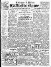 Nottingham and Midland Catholic News Saturday 14 August 1926 Page 1