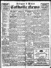 Nottingham and Midland Catholic News Saturday 04 December 1926 Page 1